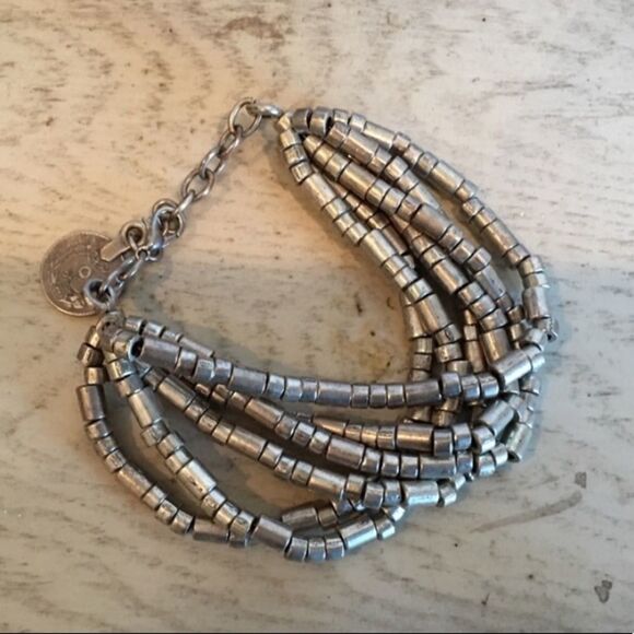 SILVER CYLINDER Streamer Bracelet! - Picture 15 of 16
